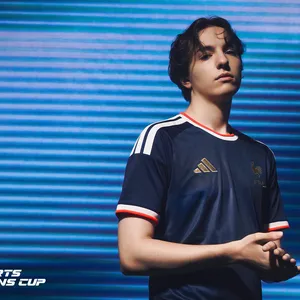 France unveils first Esports Nations Cup jersey on the Champs-Élysées