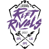 Rift Rivals 2017: GPL–LJL–OPL