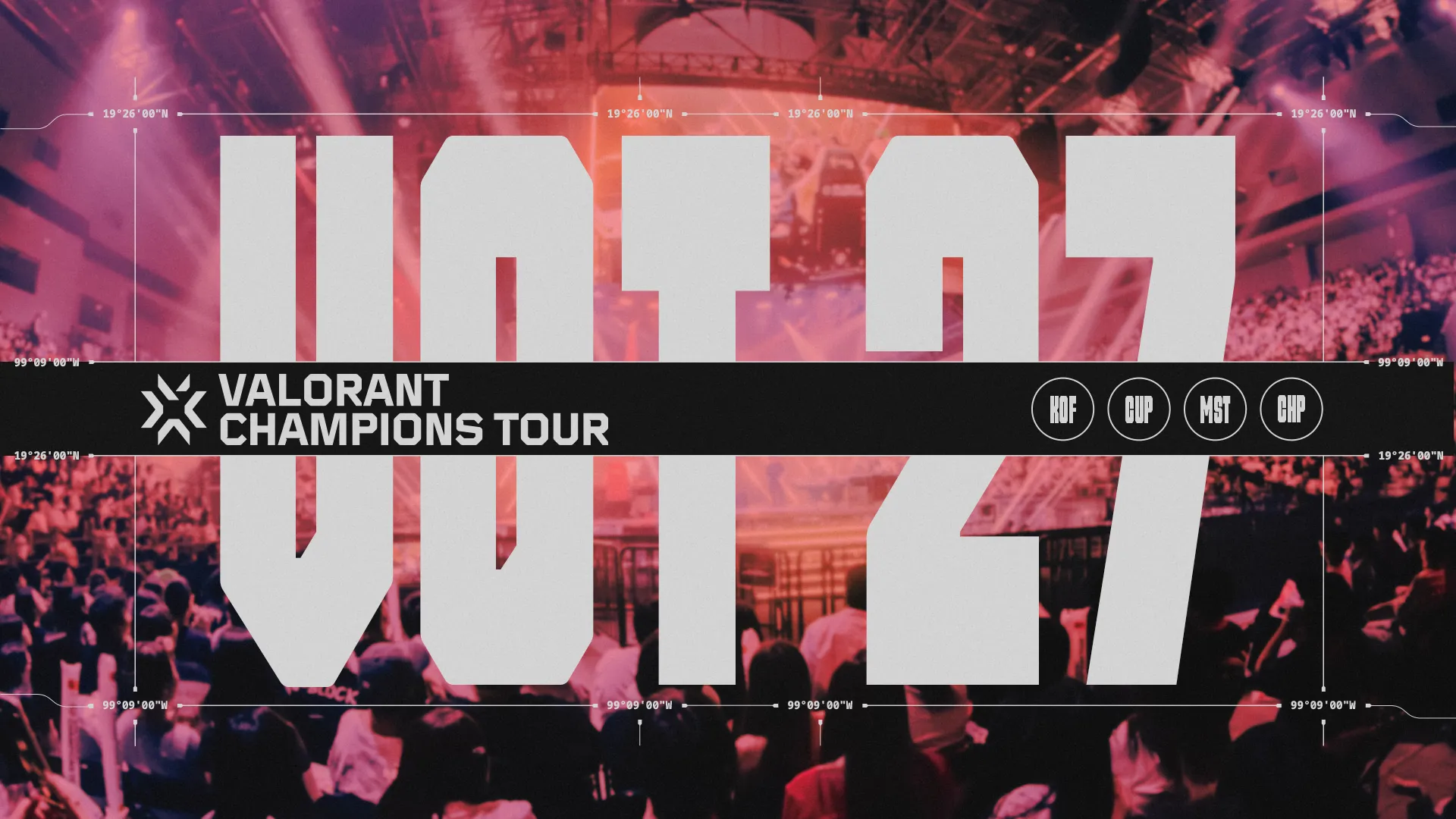 Riot’s VCT 2027 tour artwork